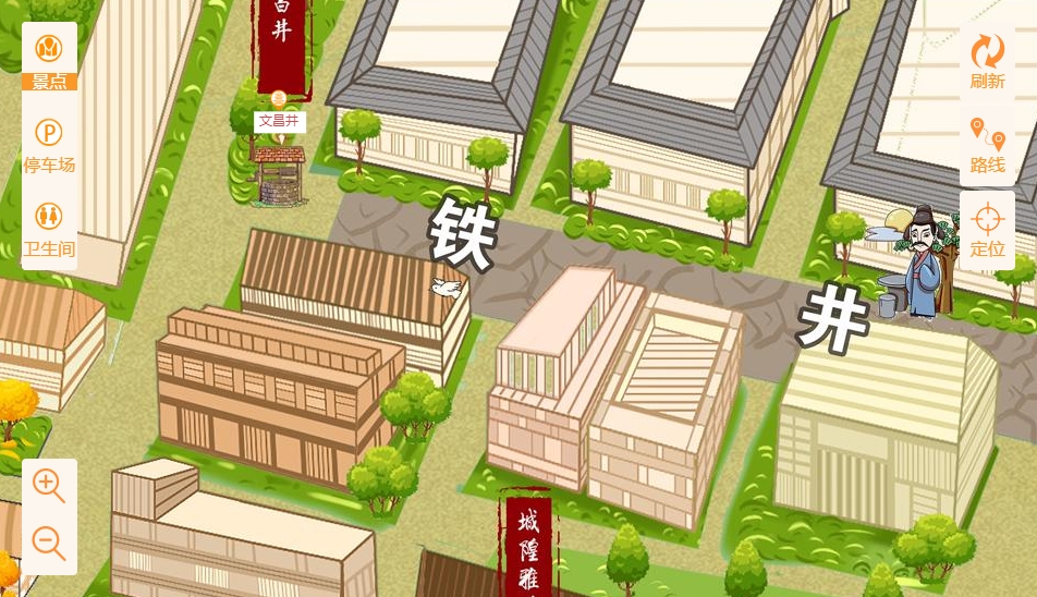 阿拉尔智慧景区：手绘地图与语音导览的完美融合