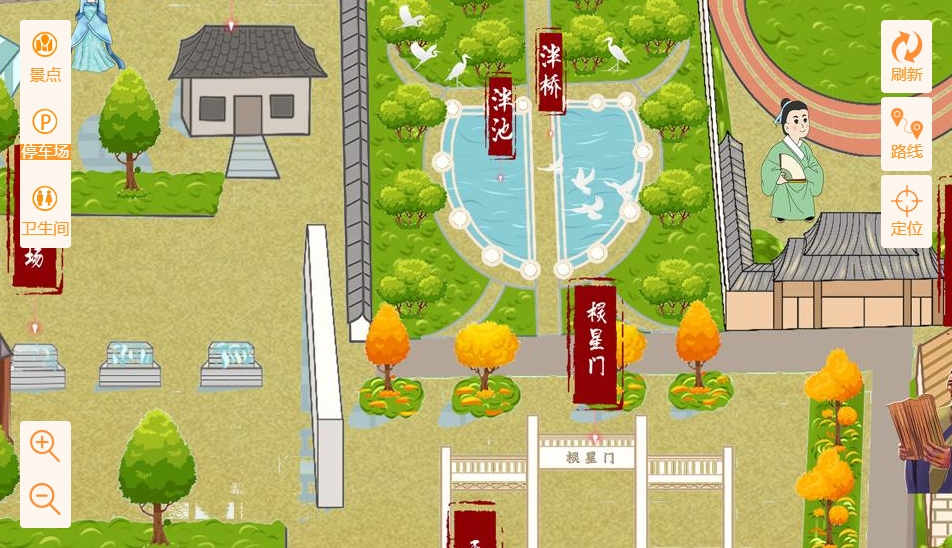 阿拉尔手绘地图景区语音讲解导览系统：智慧景区建设的基石